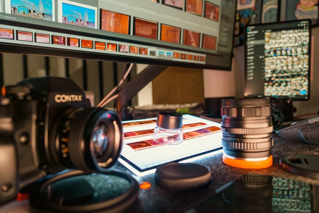 film editing workstation