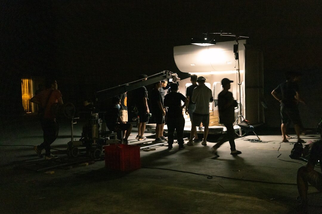 filmmaker interview on set